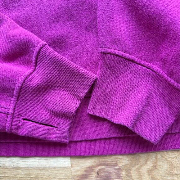 Lululemon Scuba Oversized Funnel-Neck Half Zip in Ripened Raspberry - Picture 4 of 4